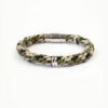 Bracelet créateur original LEANDRE - Vert, beige – Image 2