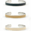 3 couleurs de bracelet cuir homme femme durable