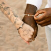 Bracelets de couple fins en pierres naturelles homme femme, bijou de couple